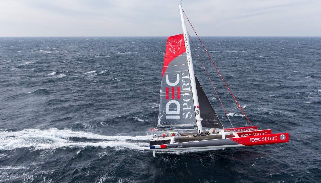 IDEC SPORT приближается к мысу Горн