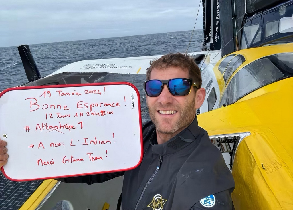 Кодрелье прошел 825 морских миль за 24 часа