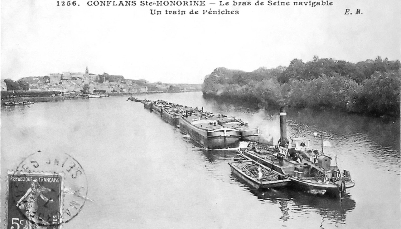 Французская почтовая открытка