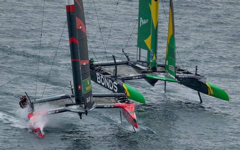 SailGP. На озере, по озеру, у озера