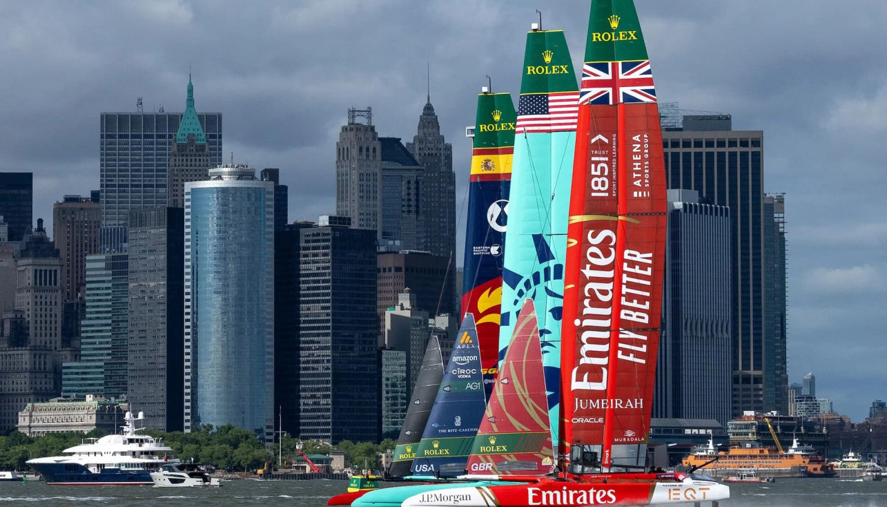 SailGP. Ветер проредил флот