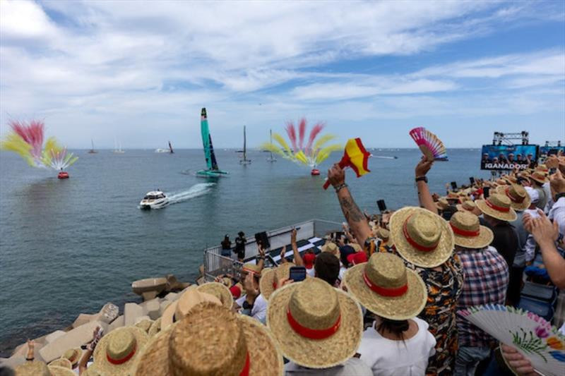 SailGP. Американцы в слабый ветер