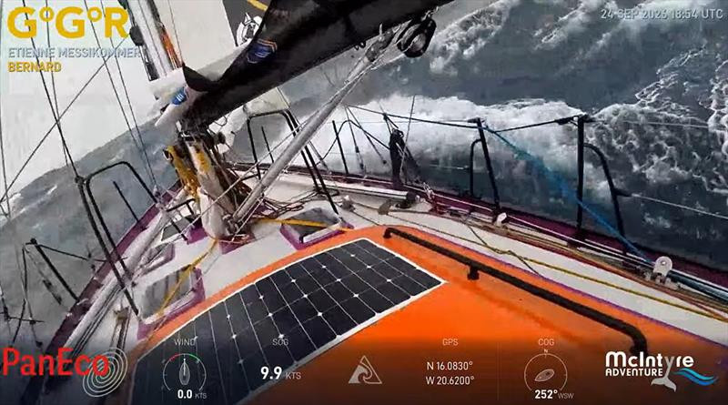 Golden Globe Race. Испытание штормом
