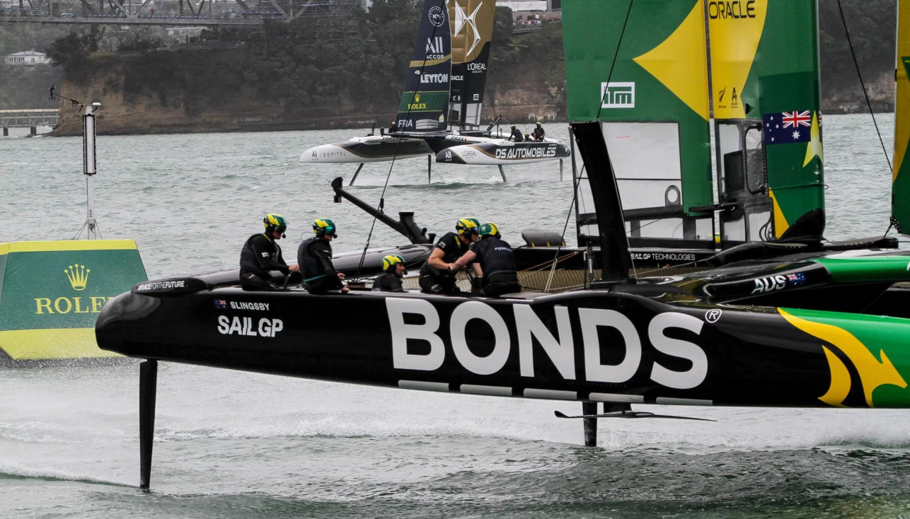 SailGP. Австралия ликует