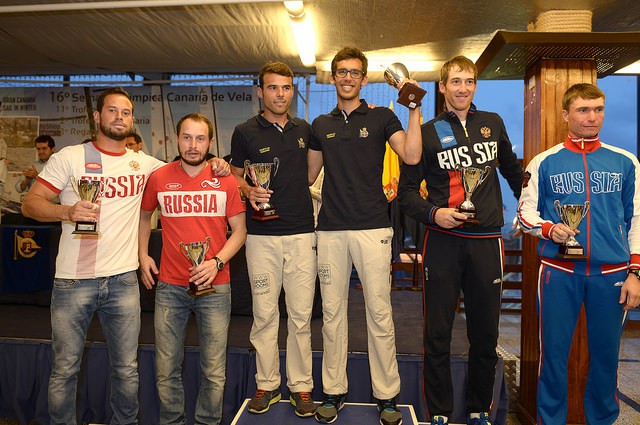 На подиуме!