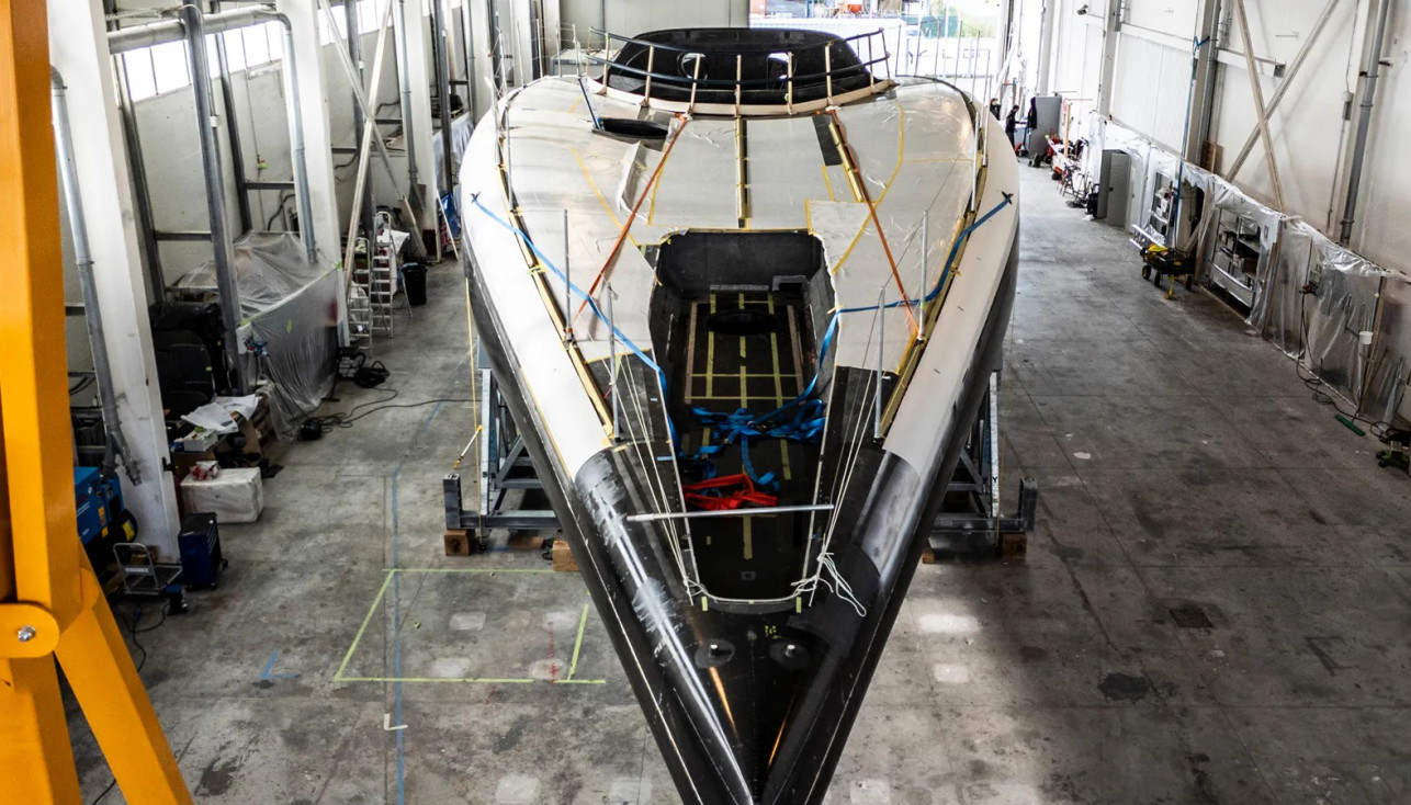 Ferrari Hypersail: уже не рендер