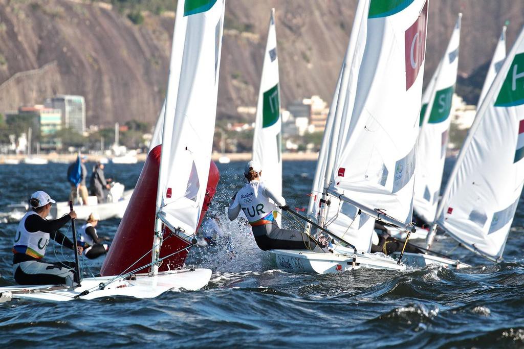 Олимпийская регата. 6-й день