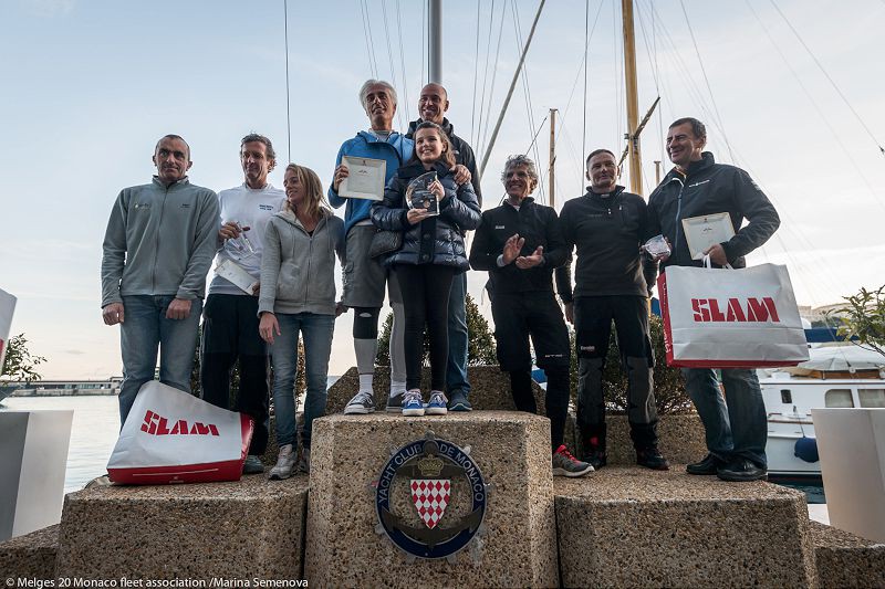 На подиуме!