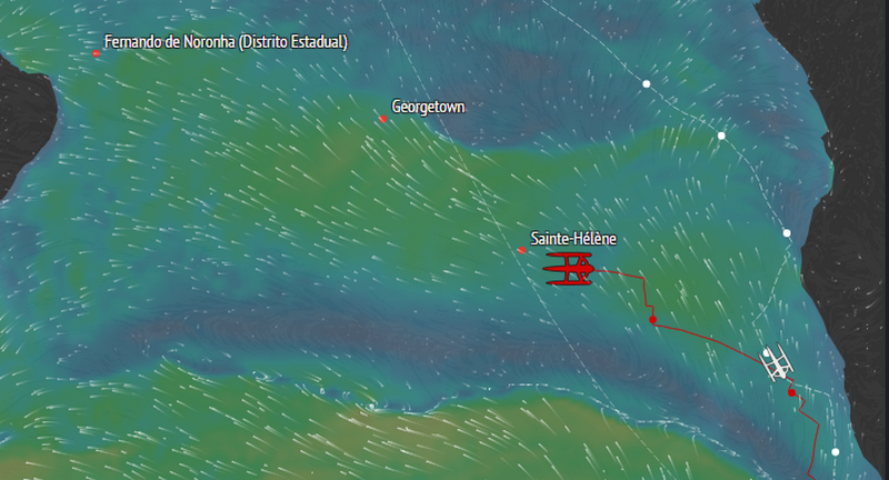 До Лондона осталось 4580 миль
