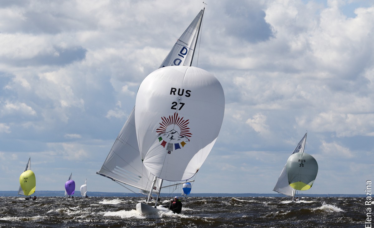 Открытый чемпионат России в классе «Дракон». 3-й день