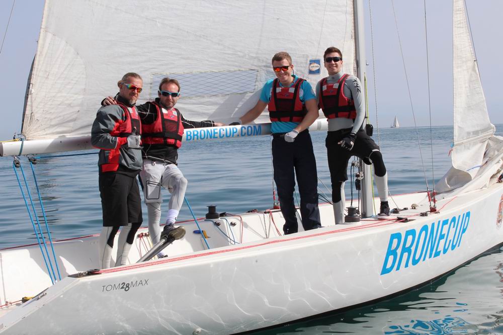 Первый этап серии регат BRONECUP завершен