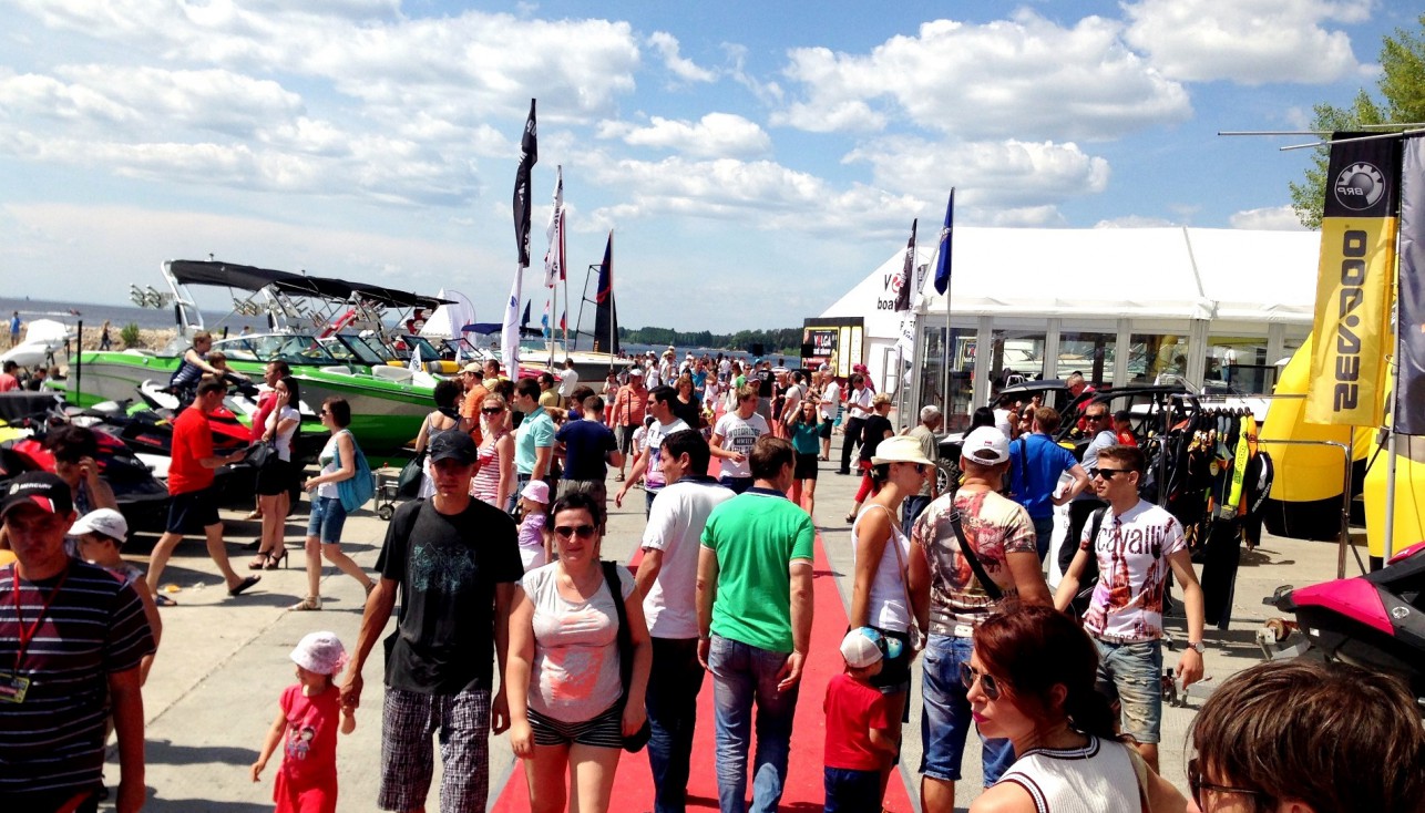 Искусство на выставке VOLGA boat show