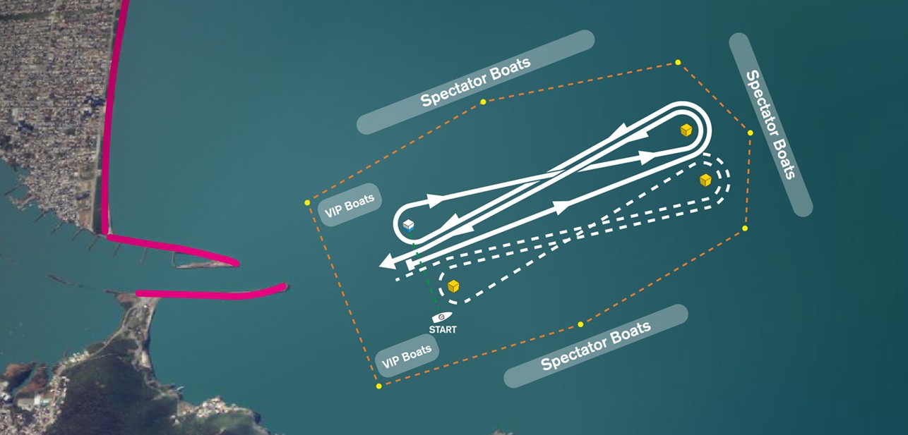 Трансляция портовой гонки Volvo Ocean Race