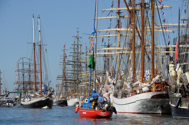 «Седов» гостит в Германии