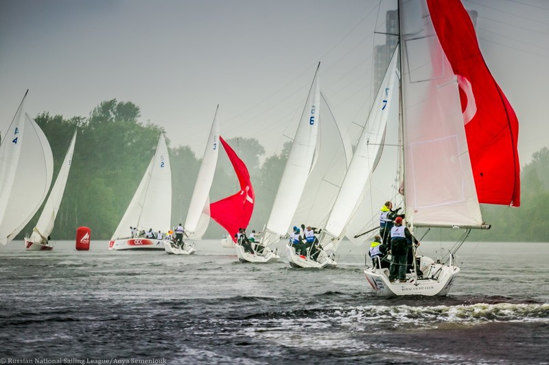 Национальная парусная лига. Старт дан