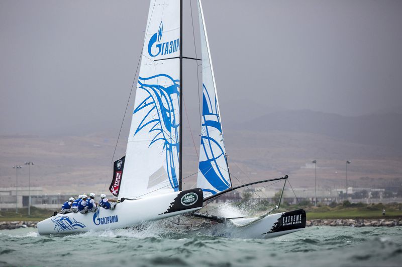 6-й этап Extreme Sailing Series. На низком старте