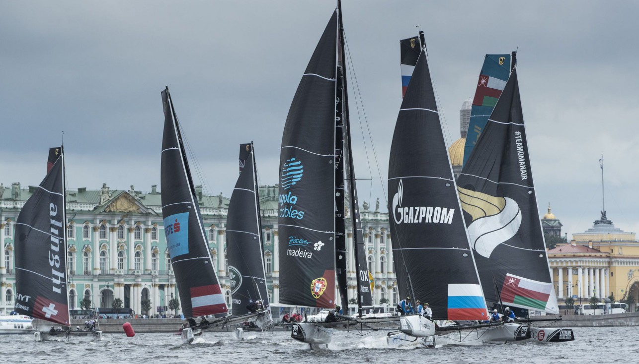 Extreme Sailing Series. Старт дан