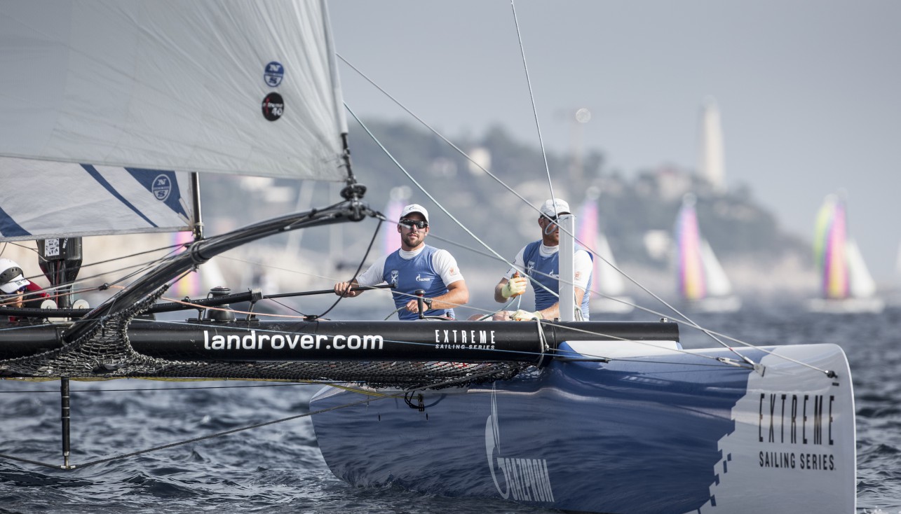 Extreme Sailing Series 2014. День первый