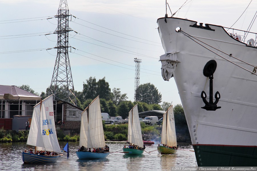 В поход на гребно-парусных ялах