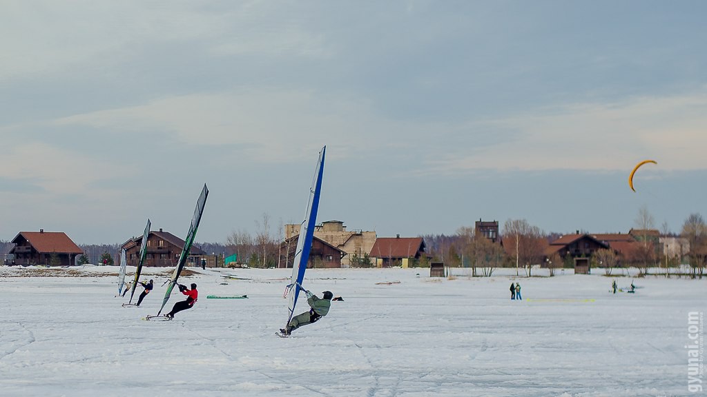 На льду Московского моря