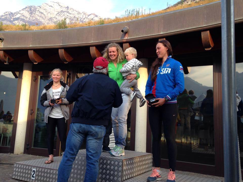 Лучшие гонщицы в классе "Лазер-Радиал"