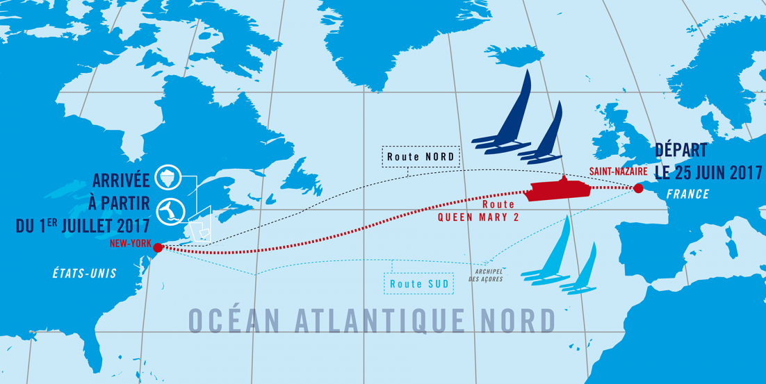 маршурт предстоящей гонки