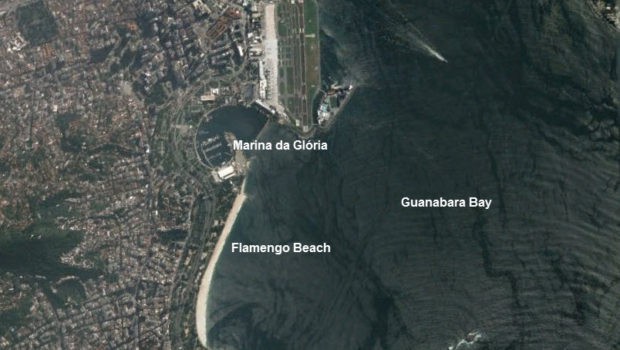 Акватория, где будет проходить олимпийская регата