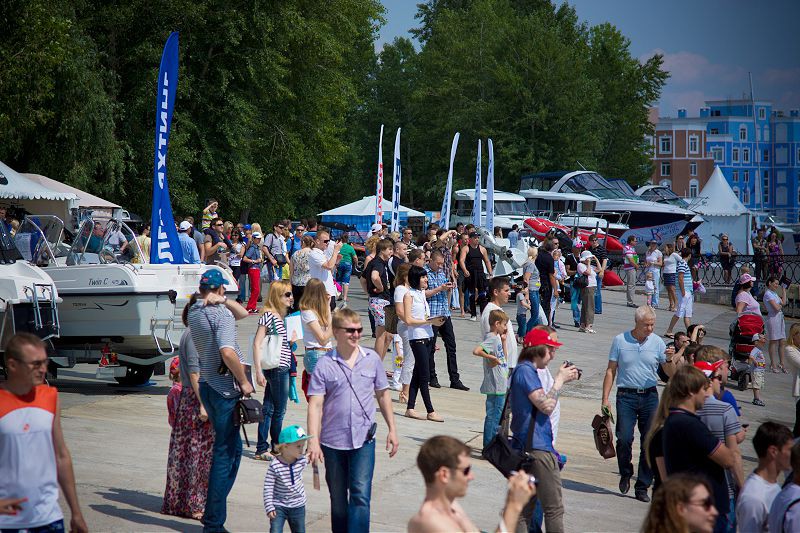 Первый Самарский фестиваль яхт и катеров