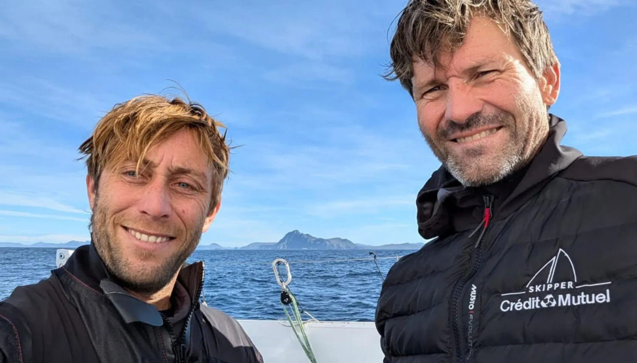 Globe40. Мыс Горн приветствовал Credit Mutuel хорошей погодой