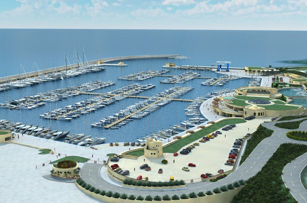 Новая марина на Сицилии