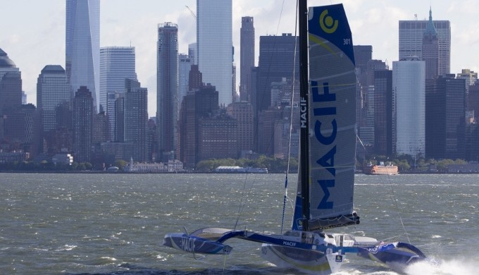 В погоне за рекордами. На тримаране…