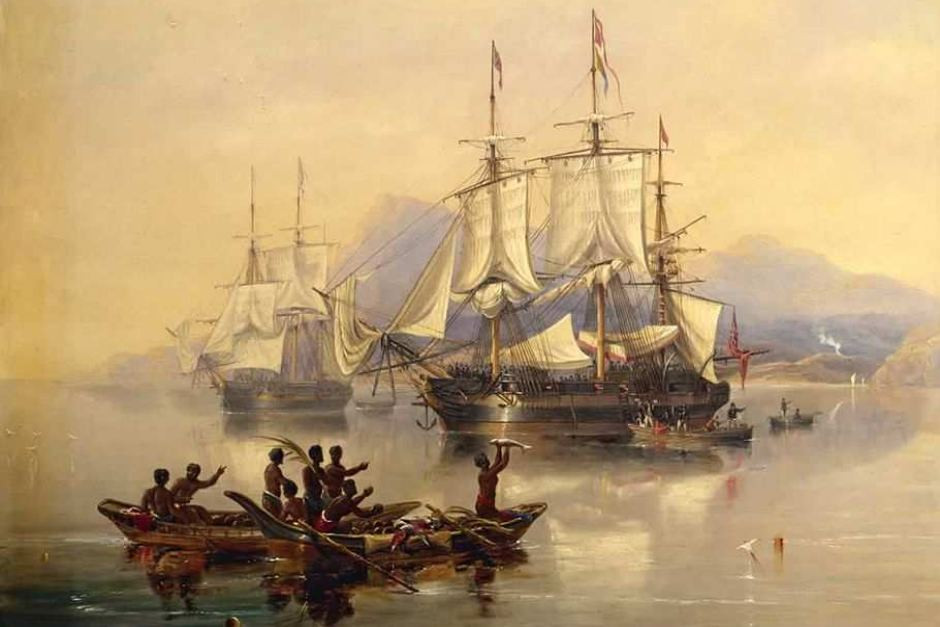 Прежде чем добраться до льдов Антарктиды, Erebus и Terror побывали в куда более гостеприимных водах