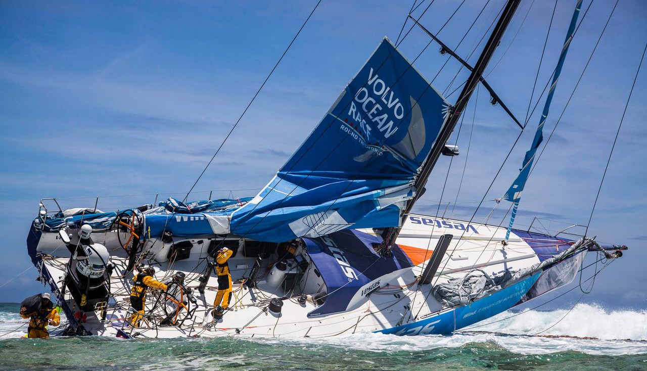 Гоночные яхты Volvo Ocean Race