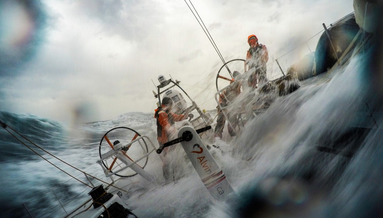 Volvo Ocean Race. 5-й этап. На финишной прямой