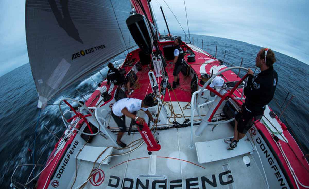 Volvo Ocean Race. 6-й этап. 2-й день