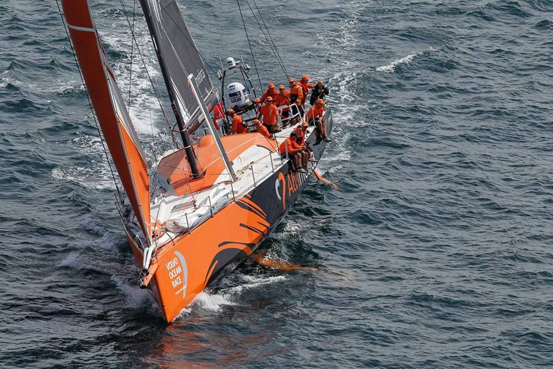 Volvo Ocean Race. Старт последнего этапа (трансляция)