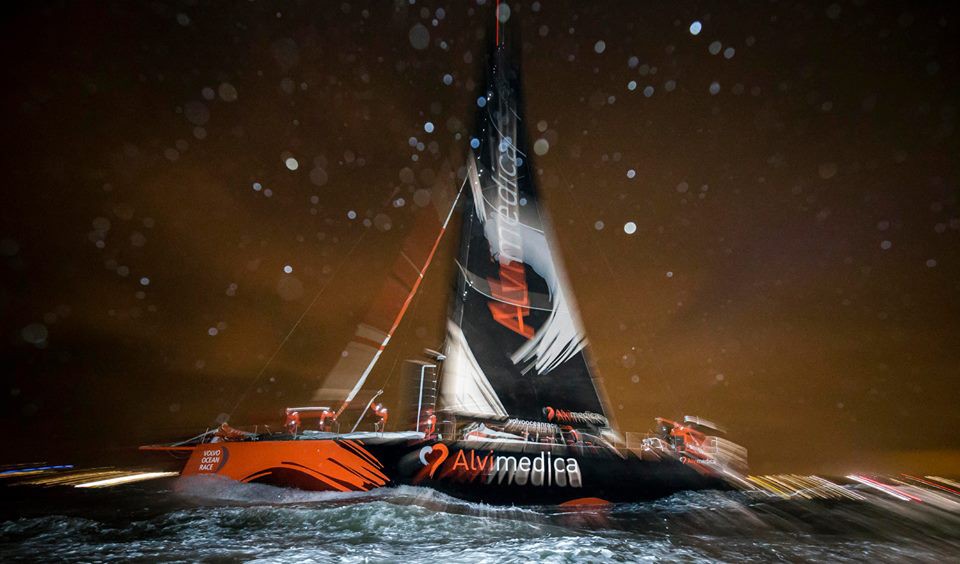 Volvo Ocean Race. 9-й этап. Пит-стоп