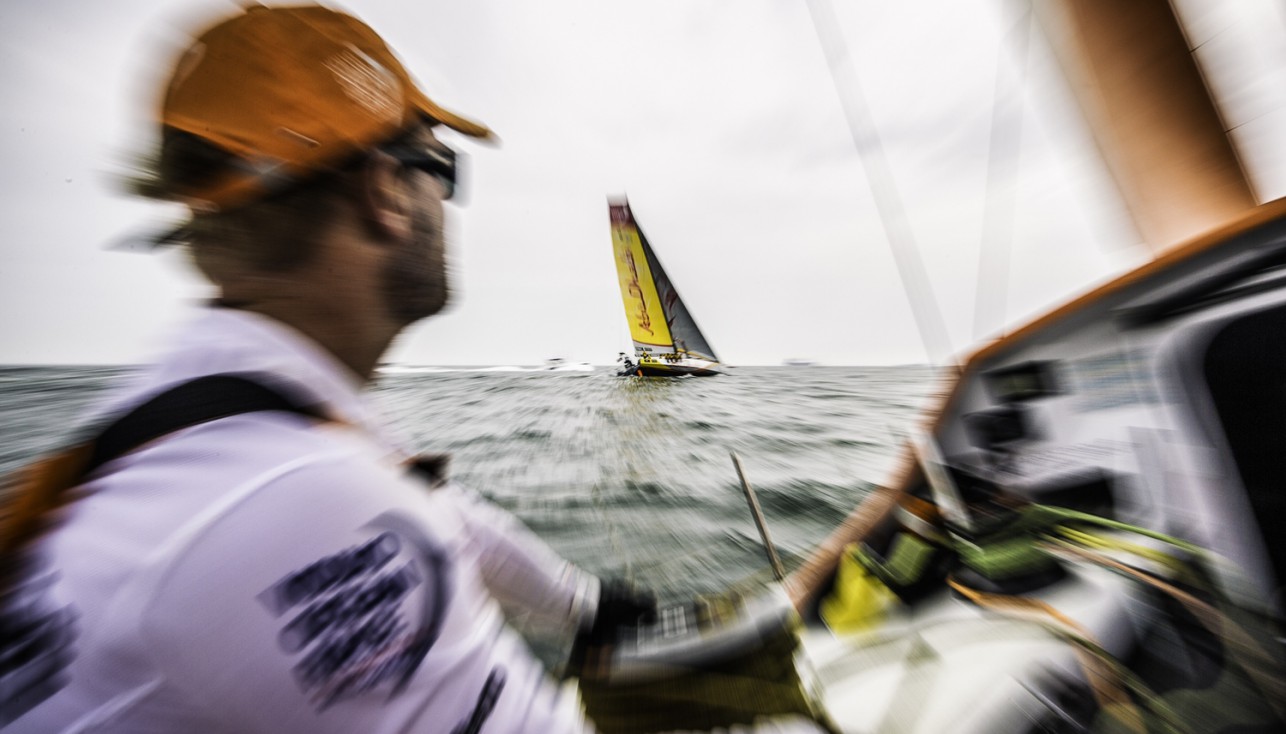 Volvo Ocean Race. Трансляция финиша последнего этапа