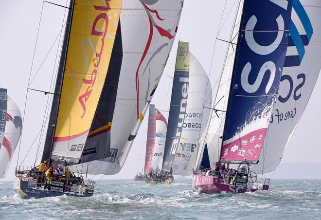 Volvo Ocean Race 2014/15. Четвертый этап. Старт дан