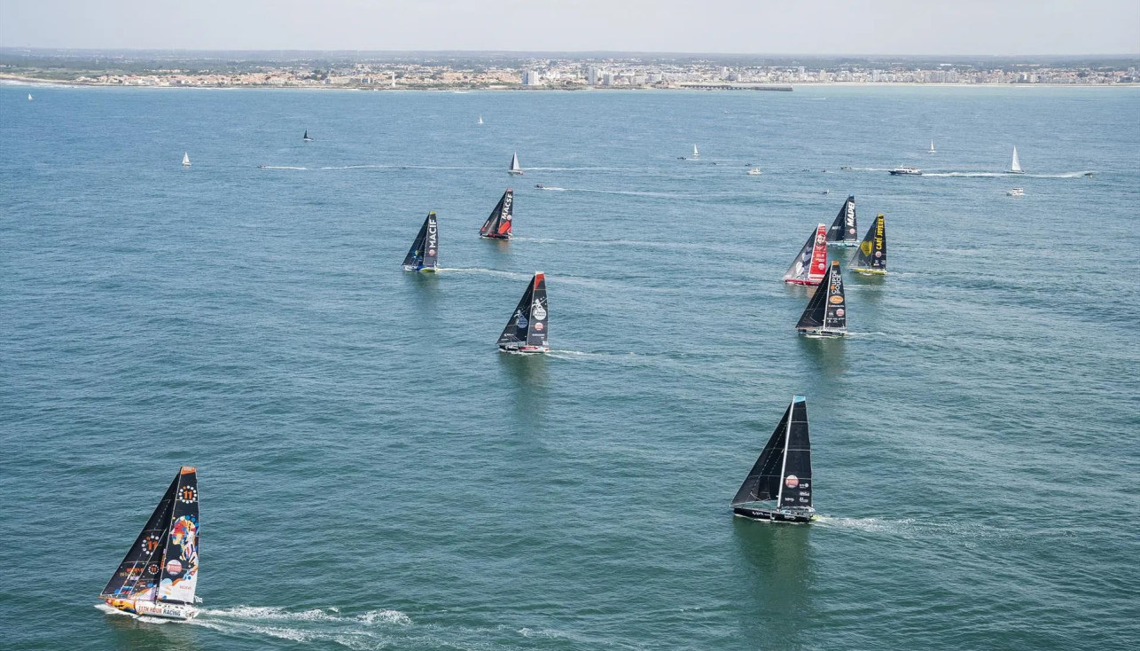Vendеe Arctique-Les Sables d'Olonne. Старт дан