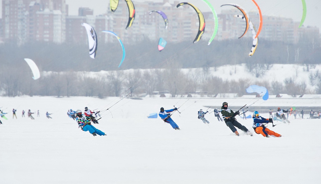 На волжском льду