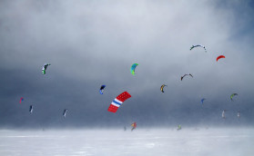Varanger Arctic Kite Enduro — экстремальное приключение на кайтах