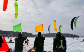 По Сенежу с ветром