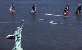 IMOCA размялись перед стартом
