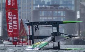 SailGP. Дождь, переворот, фотофиниш и прочие неожиданности