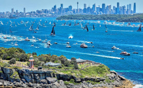 Rolex Sydney Hobart Race. Они стартовали!