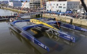 Maxi Edmond de Rothschild спустили на воду