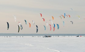 Финал Кубка России по сноукайтингу