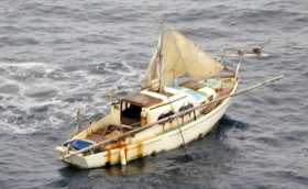 Сначала он поймал черепаху...