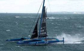 Трофей Жюля Верна: Франсуа Габар и команда SVR Lazartigue вынуждены вернуться...